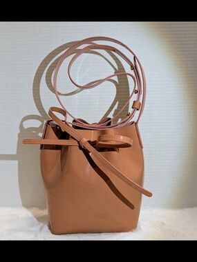 Mansur Gavriel Mini Mini Bucket Bag - Patent Leather